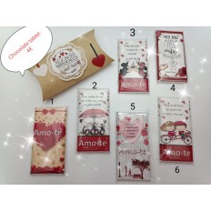 Tablet Chocolate Namorados 100g